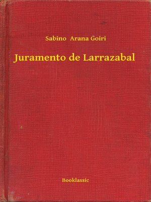 cover image of Juramento de Larrazabal